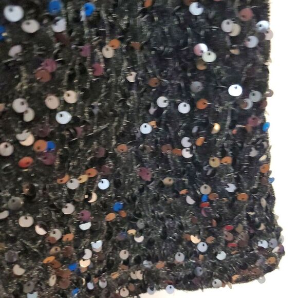 Faeriesty Velvet/velour Wide Leg Dress Party Pants 4XL Sequined Black Holiday - Picture 7 of 7